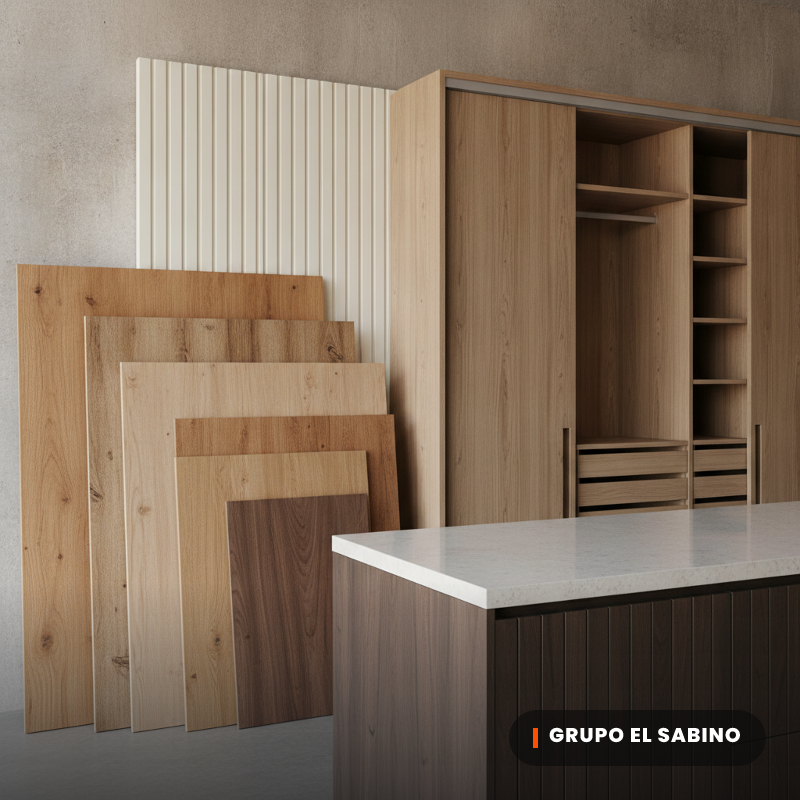 5. Confundir MDF con aglomerado, o comprar espesor menor por ahorro