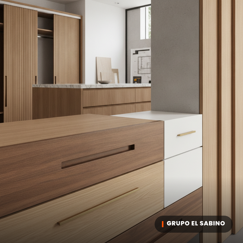 Jaladeras: el rango lo marca el material y el entrecentro